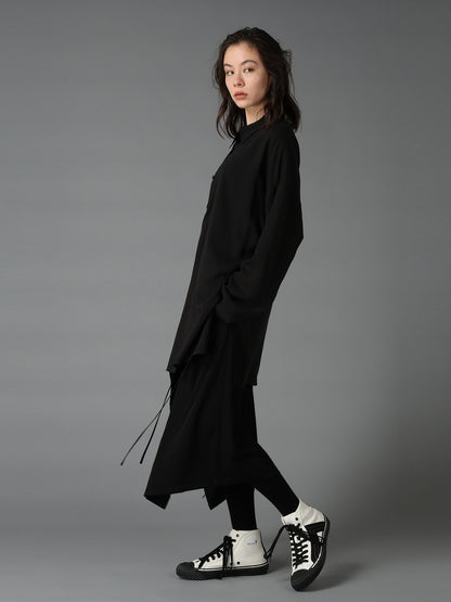 CELLULOSE LAWN PULLOVER SHIRT
