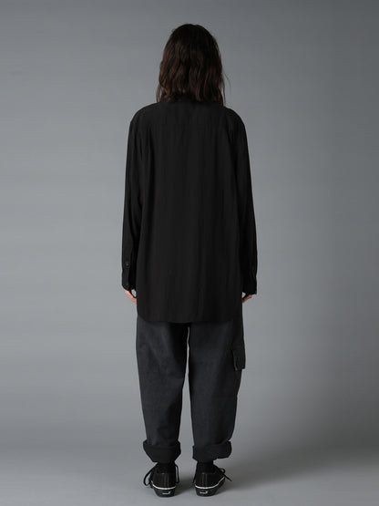 SWITCHING MATERIAL FRONT PANEL SHIRT
