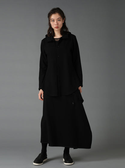 SOFT SPUN 1/14 JERSEY HOODED SHIRT