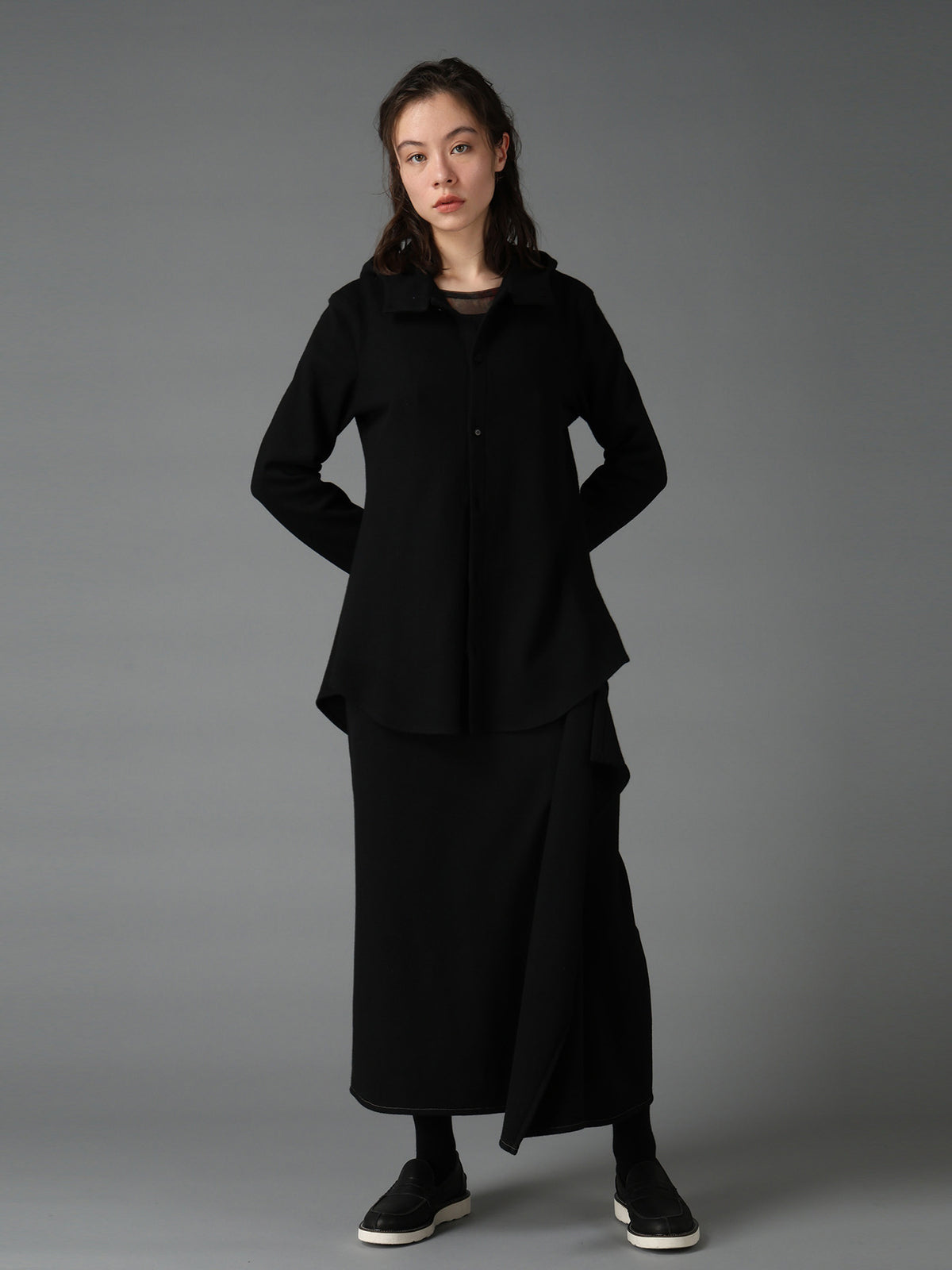 SOFT SPUN 1/14 JERSEY HOODED SHIRT