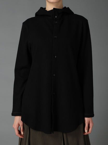 SOFT SPUN 1/14 JERSEY HOODED SHIRT