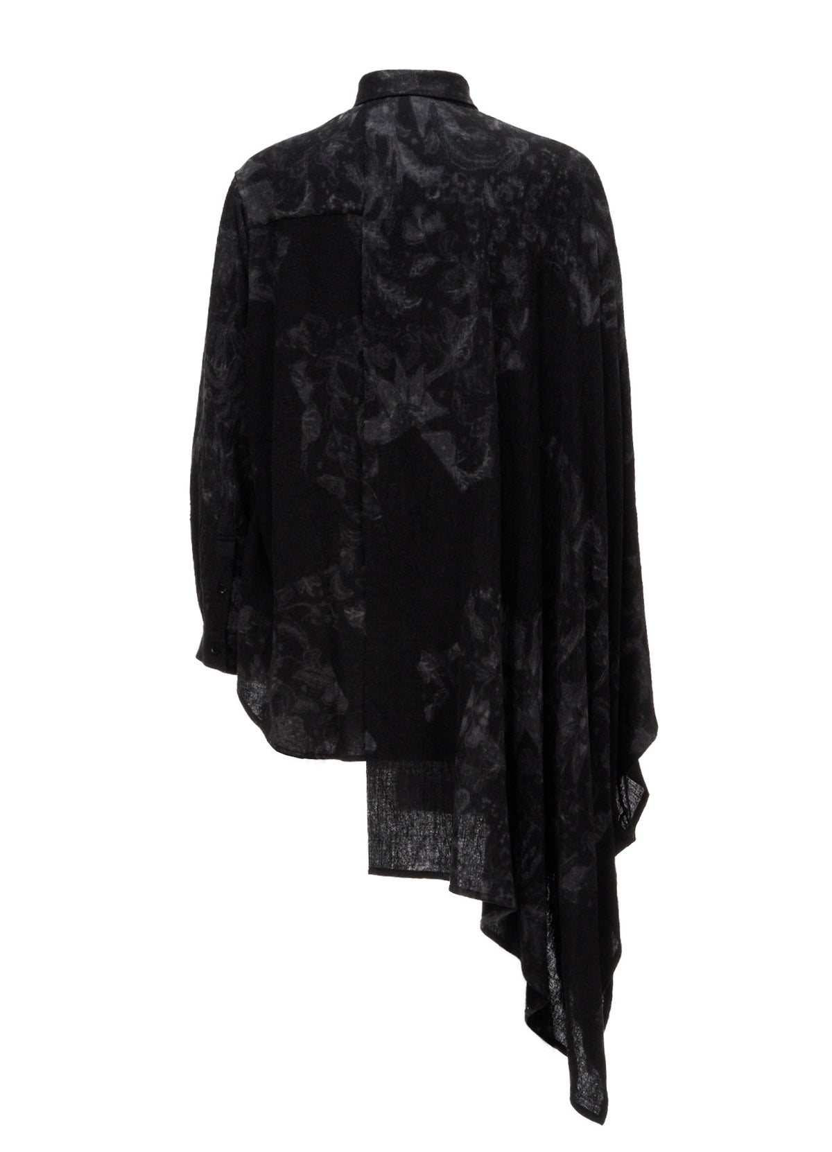 BATIK PATTERN CAPE DOCKING SHIRT