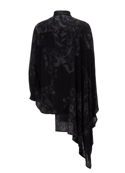 BATIK PATTERN CAPE DOCKING SHIRT