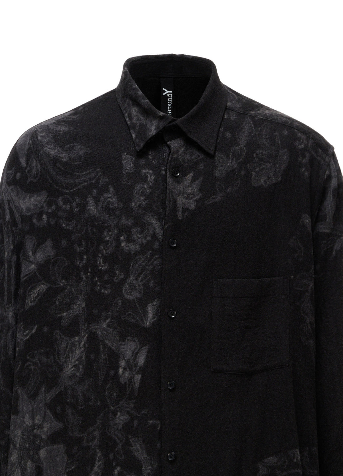 BATIK PATTERN CAPE DOCKING SHIRT