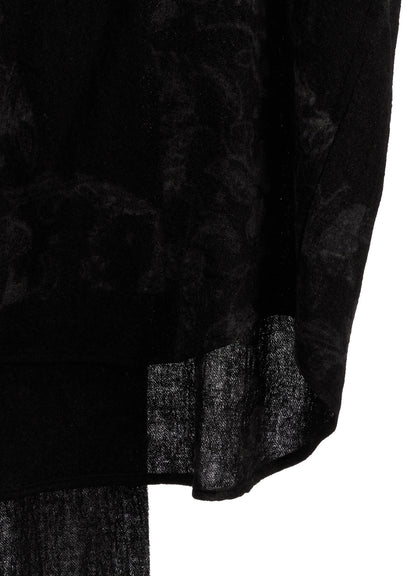 BATIK PATTERN CAPE DOCKING SHIRT