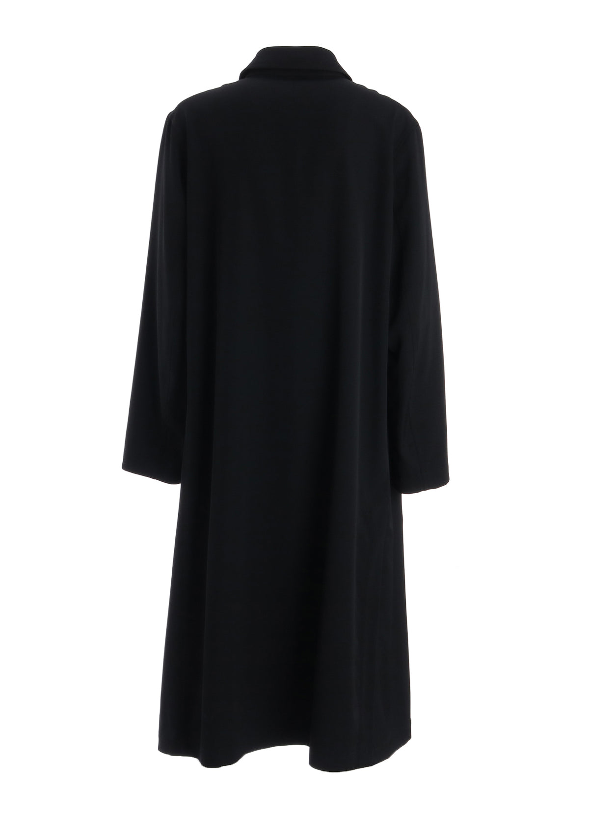 WOOL GABARDINE 8-BUTTON COAT