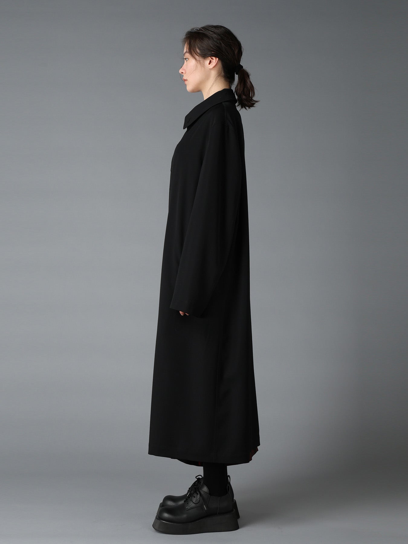 WOOL GABARDINE 8-BUTTON COAT – THE SHOP YOHJI YAMAMOTO