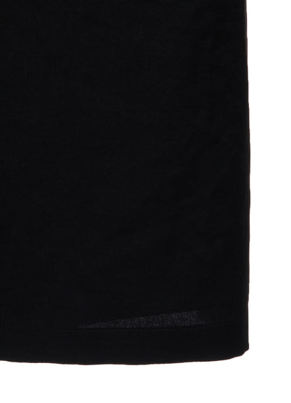 CREPE de CHINE ASYMMETRY DRAWCORD DRESS