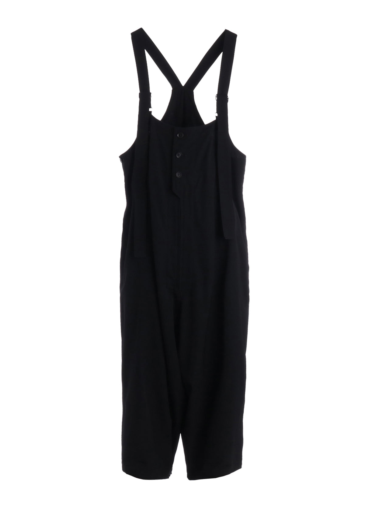WOOL GABARDINE OVERALLS