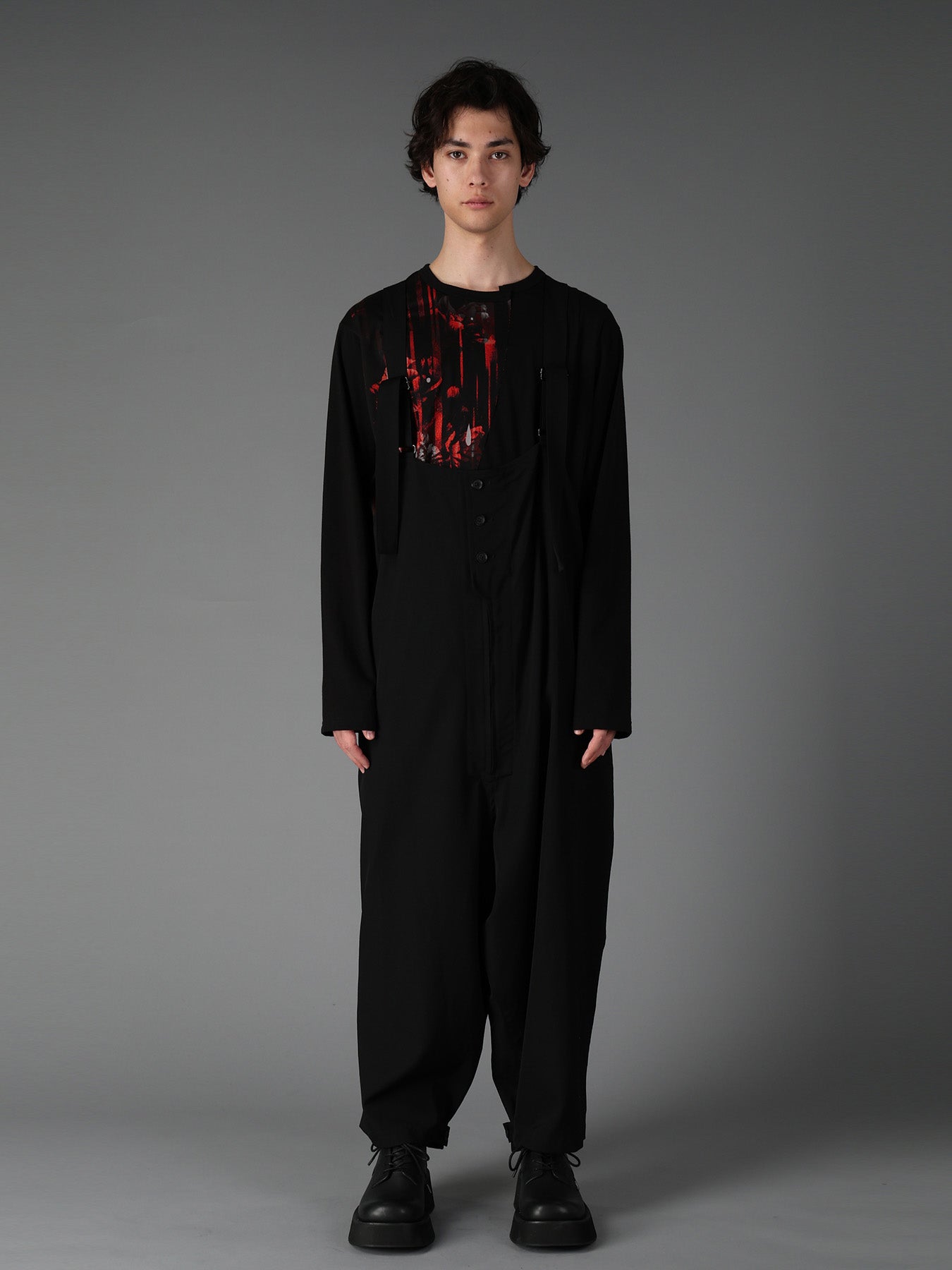 WOOL GABARDINE OVERALLS – THE SHOP YOHJI YAMAMOTO