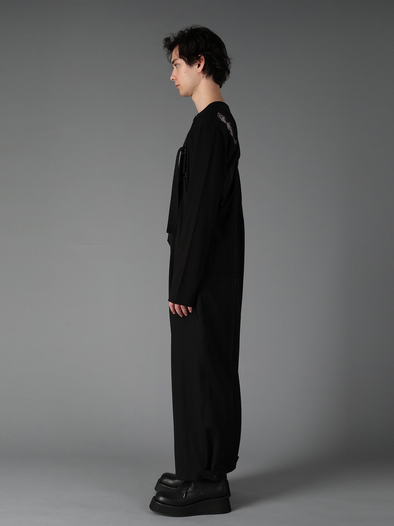 WOOL GABARDINE OVERALLS – THE SHOP YOHJI YAMAMOTO