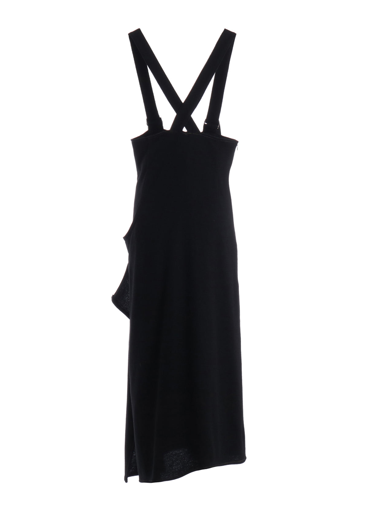 SOFT SPUN 1/14 JERSEY SUSPENDER DRAPE DRESS