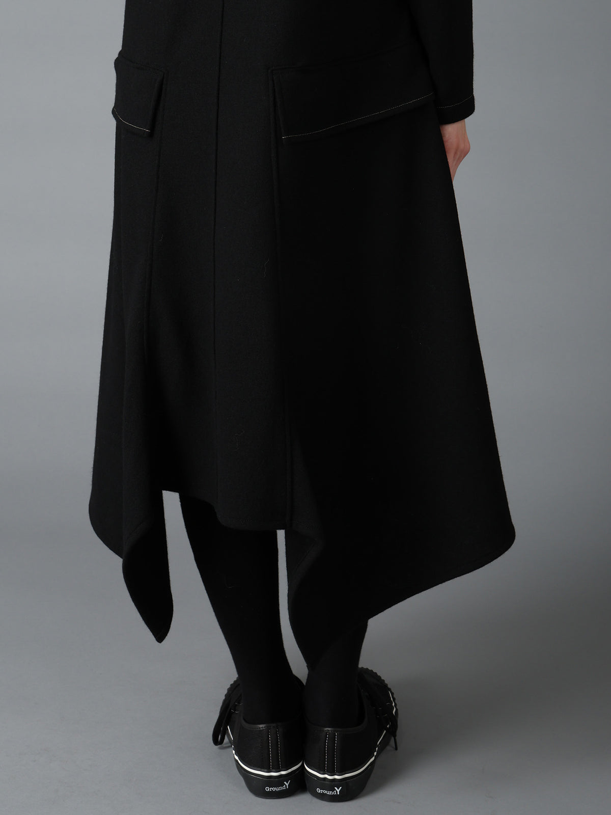 SOFT SPUN 1/14 JERSEY HOODED LONG DRESS