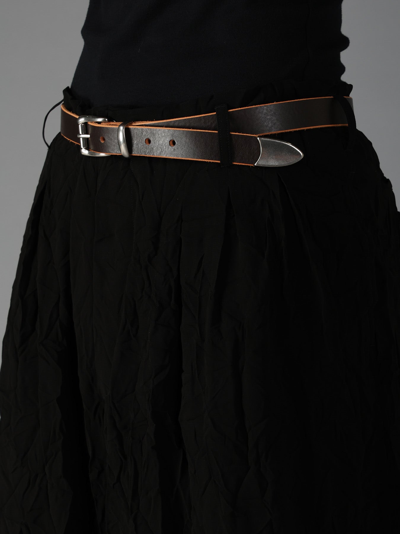 BROWN CORE LEATHER 25mm LEATHER BELT