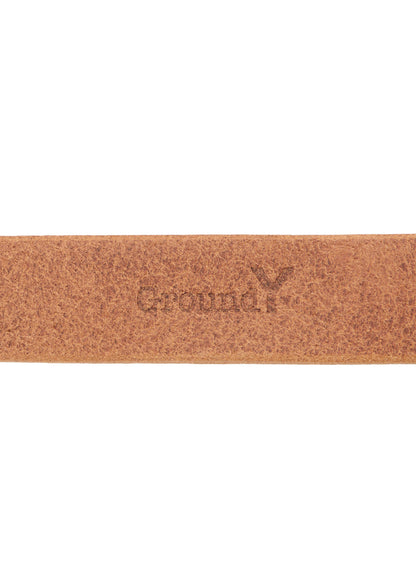 BROWN CORE LEATHER 25mm LEATHER BELT