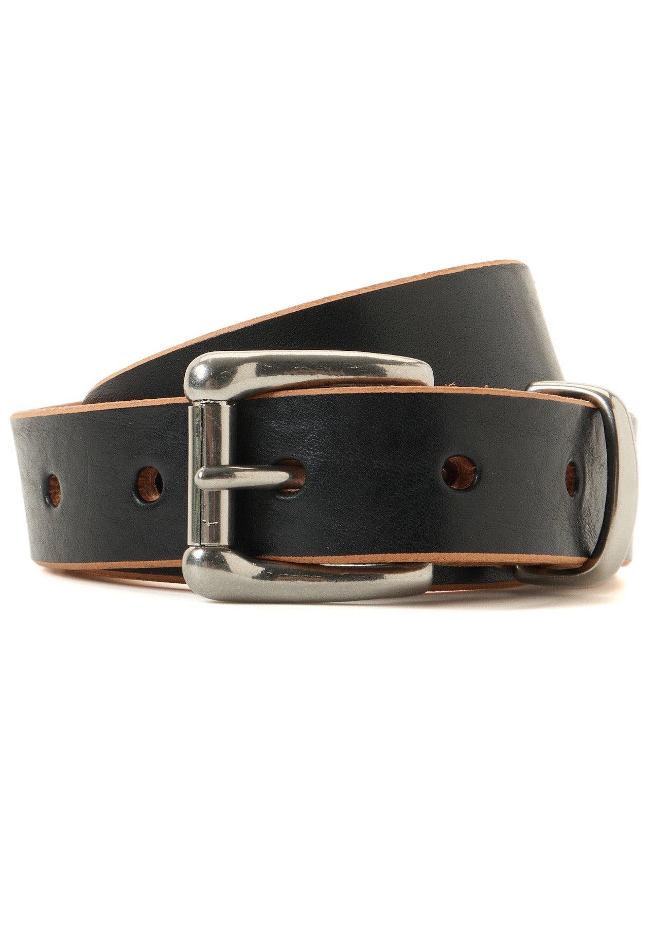 BROWN CORE LEATHER 25mm LEATHER BELT – THE SHOP YOHJI YAMAMOTO