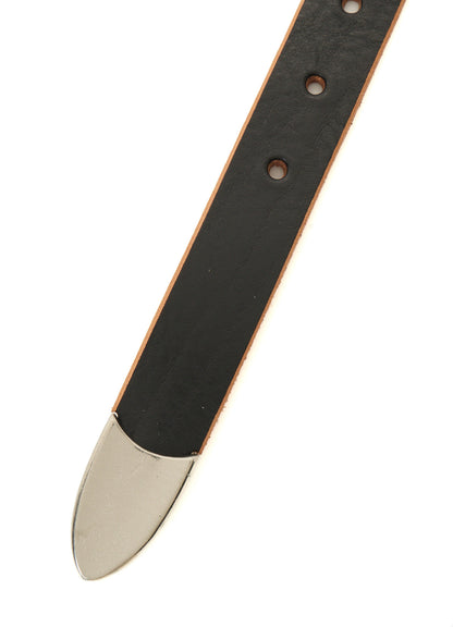 BROWN CORE LEATHER 25mm LEATHER BELT