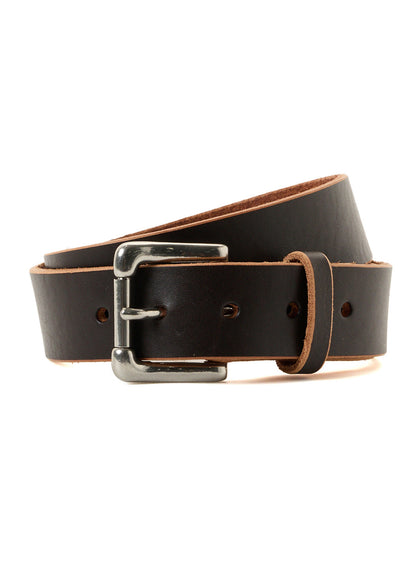 BROWN CORE LEATHER 35mm LEATHER BELT