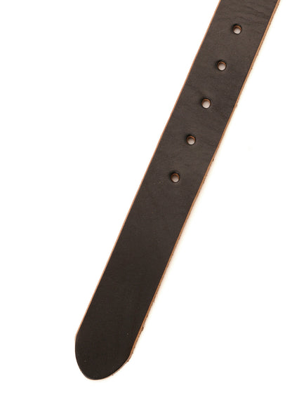 BROWN CORE LEATHER 35mm LEATHER BELT