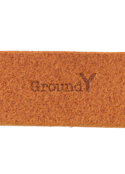 BROWN CORE LEATHER 35mm LEATHER BELT