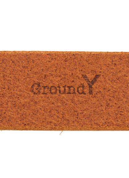 BROWN CORE LEATHER 35mm LEATHER BELT