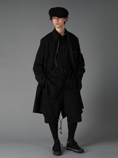 COTTON WOOL TOP TWILL CASQUETTE
