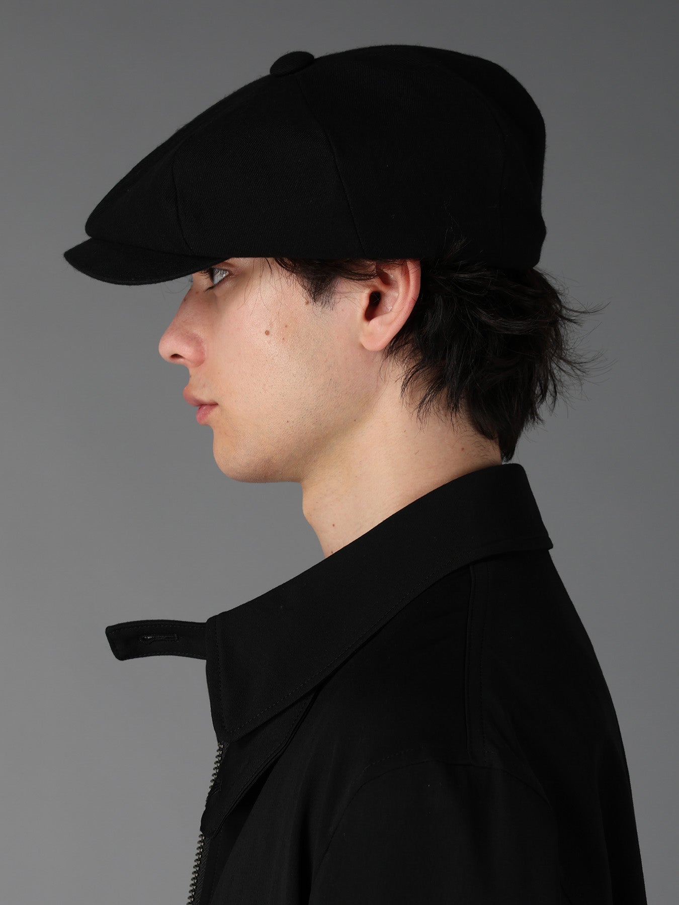 COTTON WOOL TOP TWILL CASQUETTE