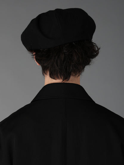 COTTON WOOL TOP TWILL CASQUETTE