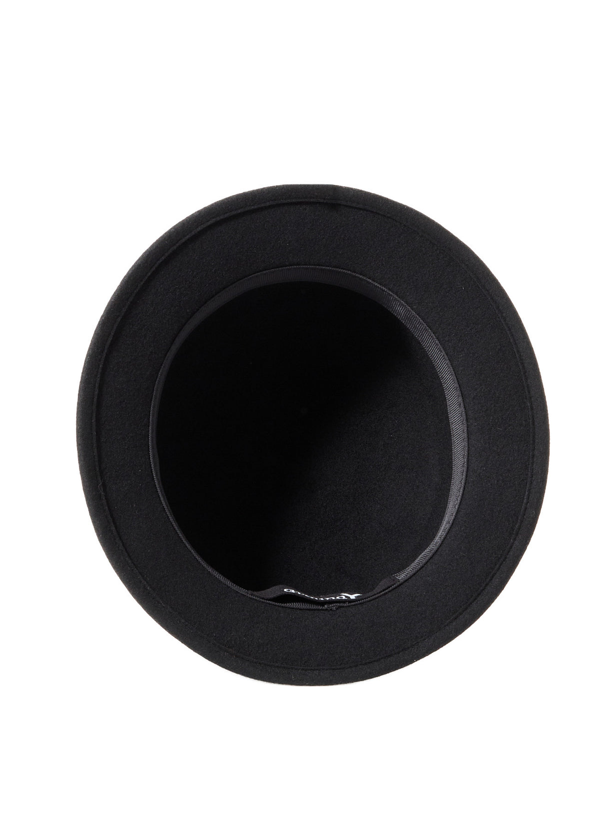 WOOL FELT FLAT CROWN HAT
