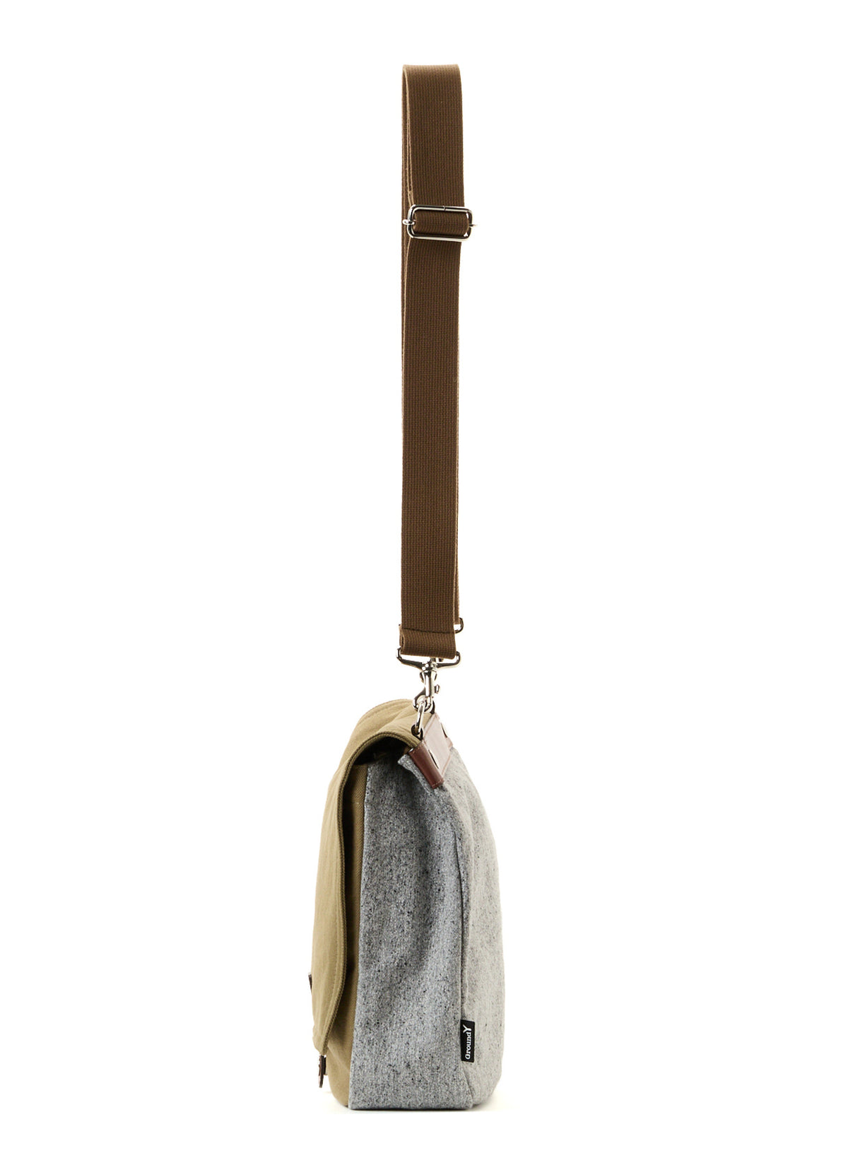 NO.8 CANVAS BIO FINISHED BREAD SHOULDER BAG