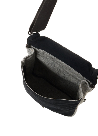 NO.8 CANVAS BIO FINISHED BREAD SHOULDER BAG