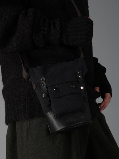 NO.8 CANVAS BIO FINISHED MINI SHOULDER BAG
