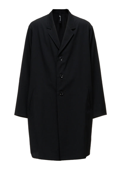 WOOL GABARDINE SHIRT JACKET