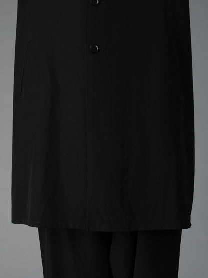 WOOL GABARDINE SHIRT JACKET