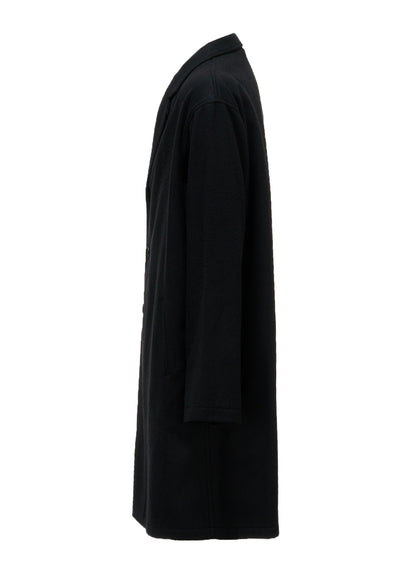 MELTON WOOL SHIRT JACKET