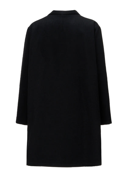 MELTON WOOL SHIRT JACKET