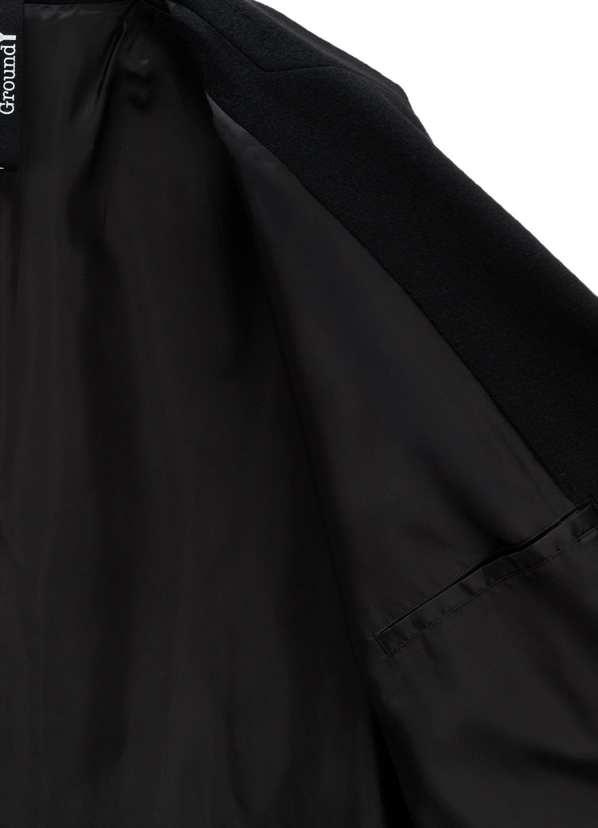MELTON WOOL SHIRT JACKET