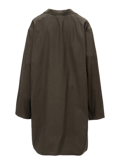 CELLULOSE COTTON BIO TWILL SHIRT JACKET