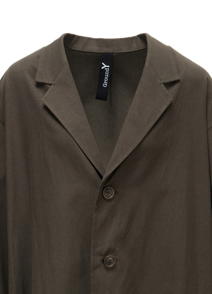 CELLULOSE COTTON BIO TWILL SHIRT JACKET