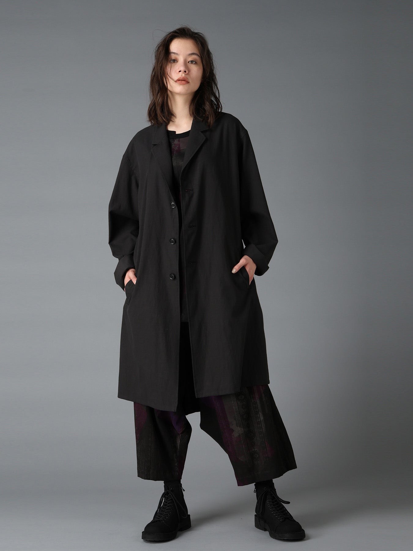 CELLULOSE COTTON BIO TWILL SHIRT JACKET