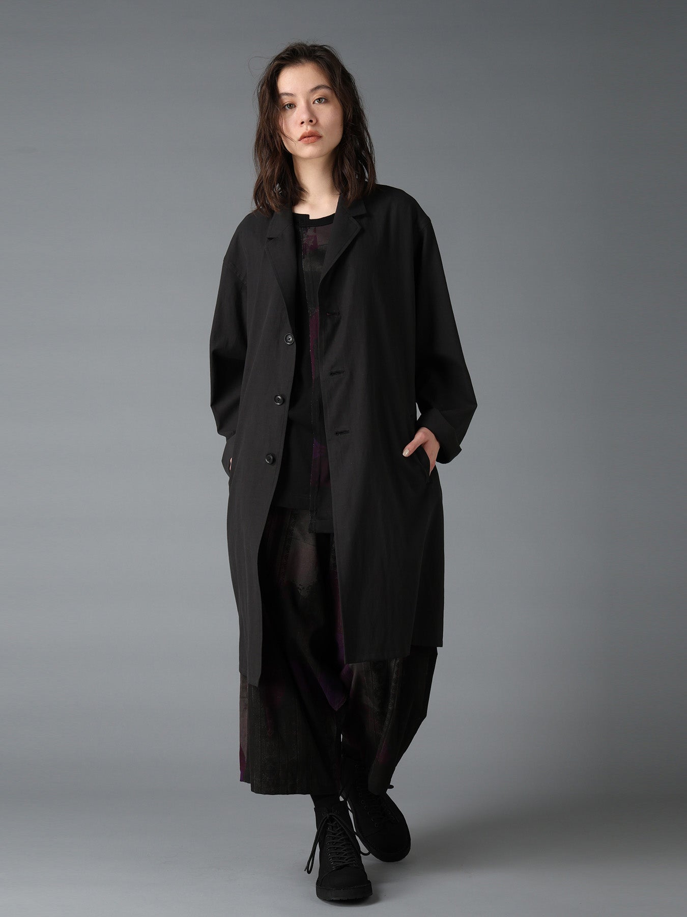 CELLULOSE COTTON BIO TWILL SHIRT JACKET