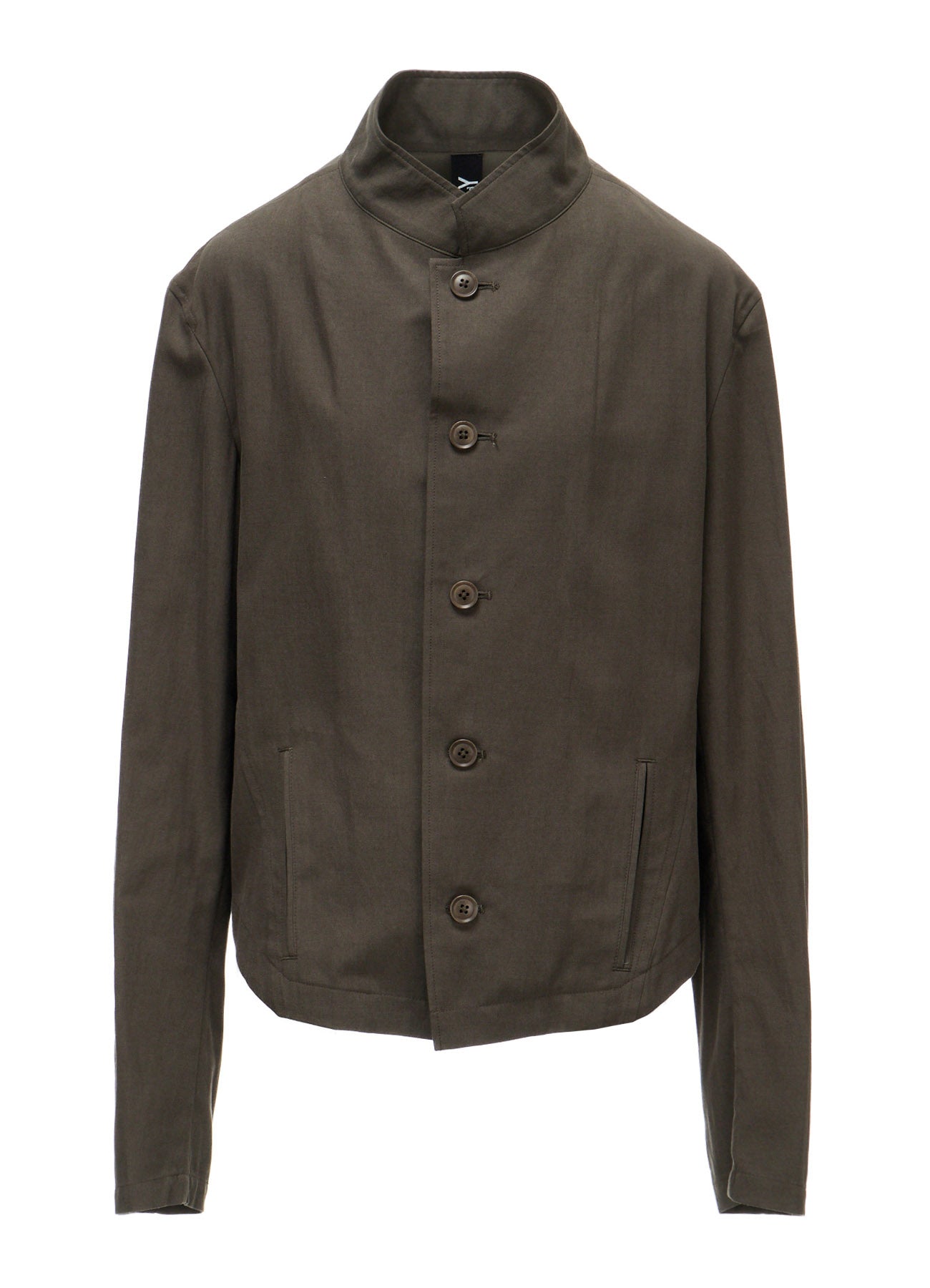 CELLULOSE COTTON BIO TWILL FRONT DROP SHORT JACKET