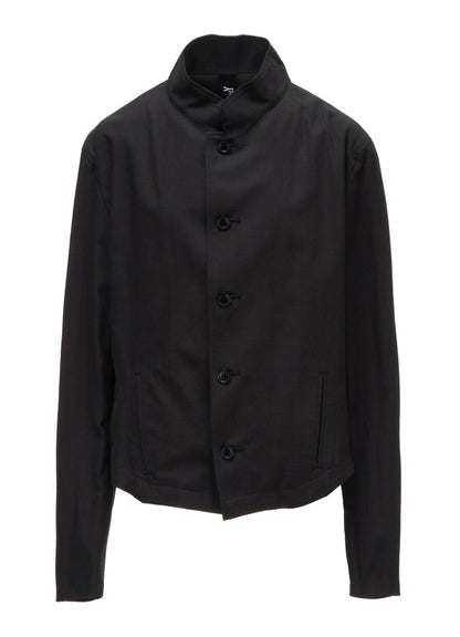 CELLULOSE COTTON BIO TWILL FRONT DROP SHORT JACKET