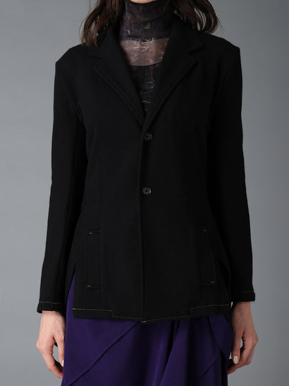 SOFT SPUN 1/14 JERSEY BACK FLARE JACKET