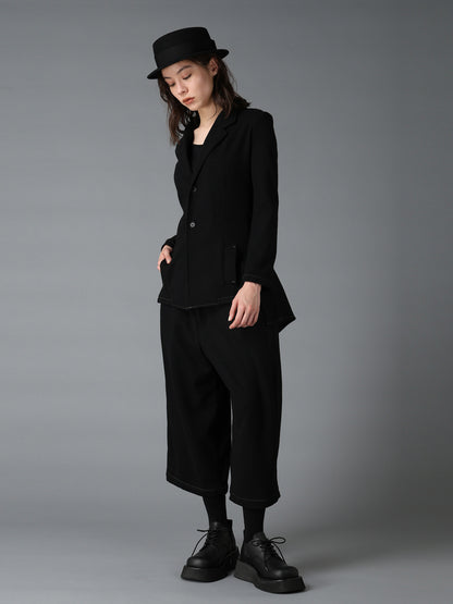 SOFT SPUN 1/14 JERSEY BACK FLARE JACKET