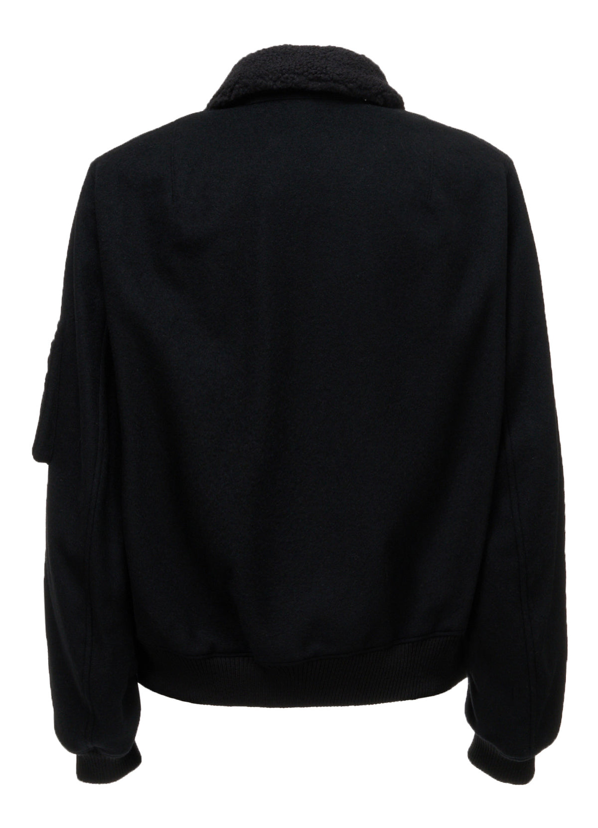 MELTON WOOL BLOUSON
