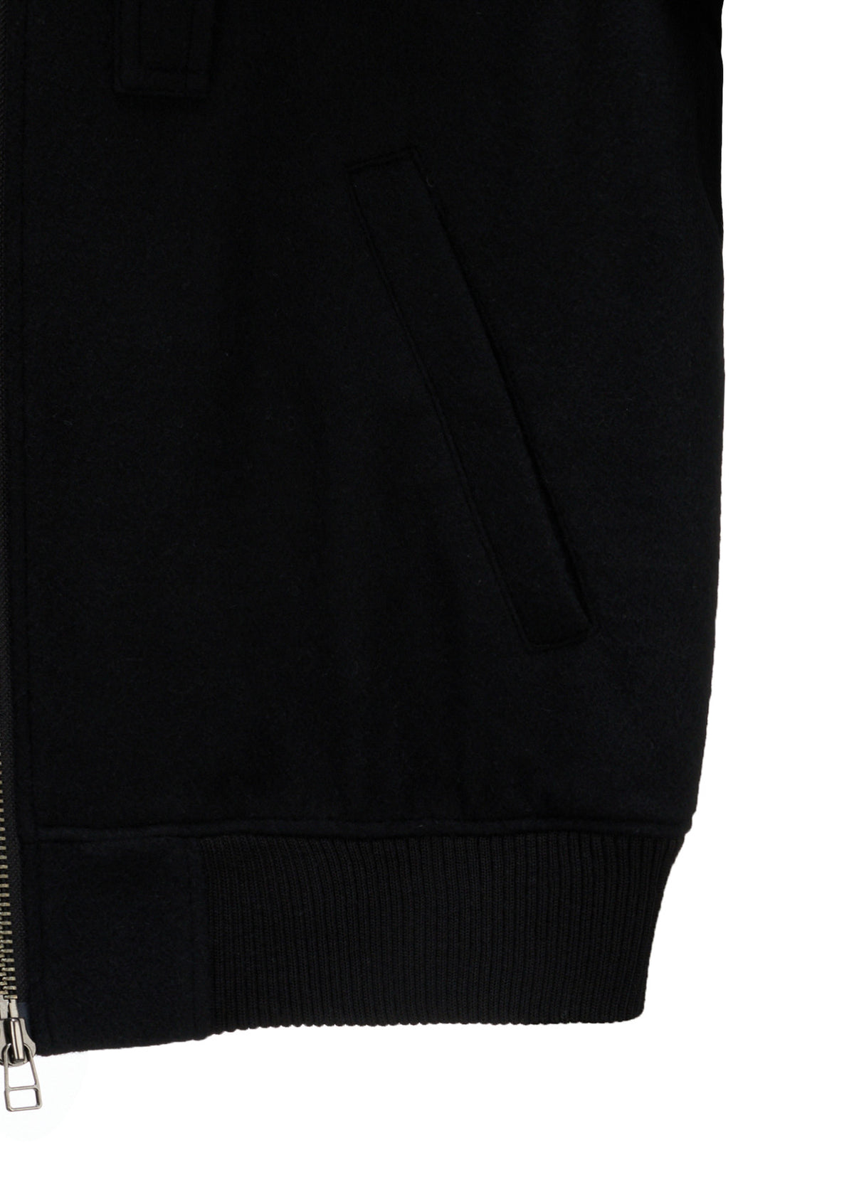 MELTON WOOL BLOUSON