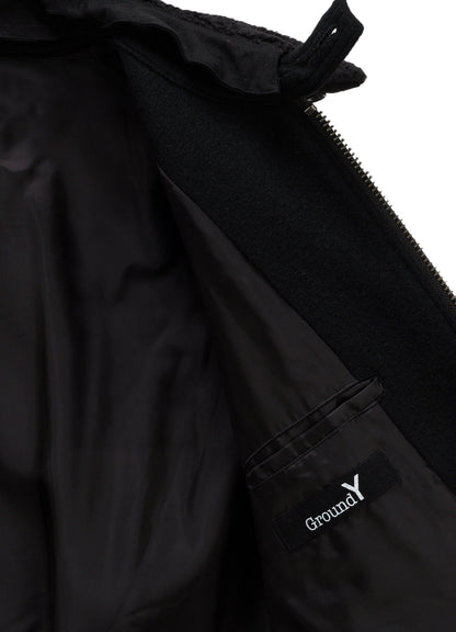 MELTON WOOL BLOUSON