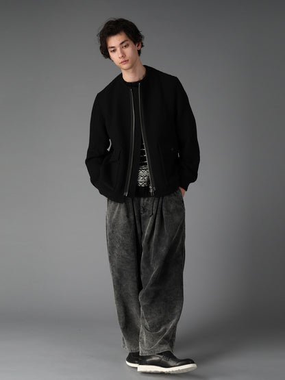 BULKY REVERSE JACQUARD BIG PULLOVER KNIT