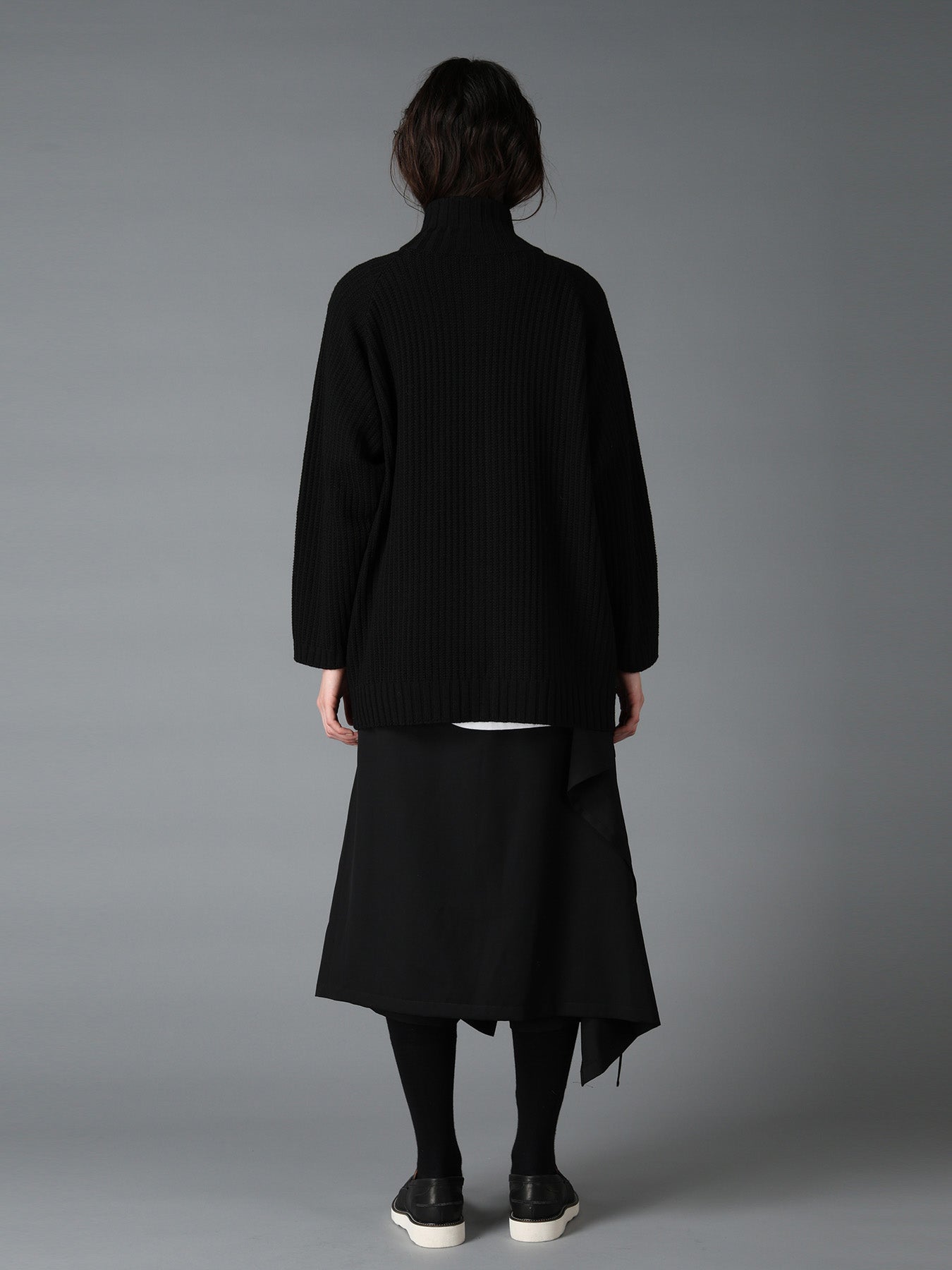 RIB X IRREGULAR LINKS ZIP CARDIGAN – THE SHOP YOHJI YAMAMOTO